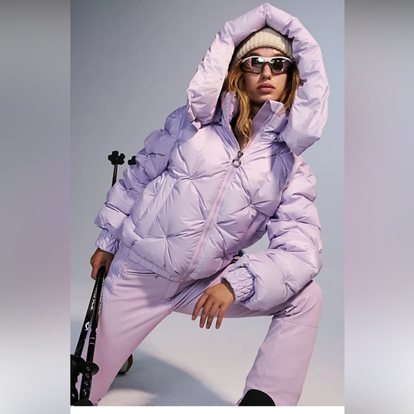 Goldbergh Jackets & Blazers - Goldberg x Free People Glare Light Purple Ski Jacket